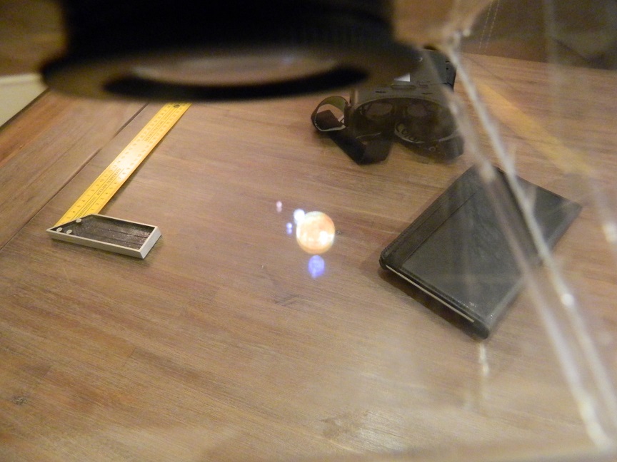 Head-up Cardboard prototype test